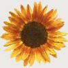 Junior's Design By Humans Sunflower By Maryedenoa T-Shirt - 2 of 3