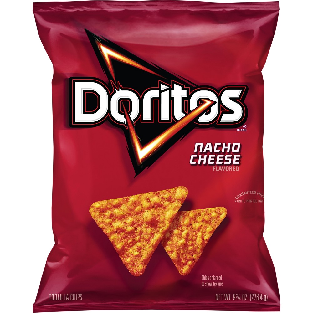 UPC 028400038751 product image for Doritos Nacho Cheese Flavored Tortilla Chips 11 oz | upcitemdb.com