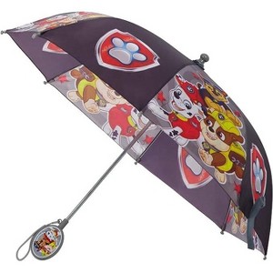 Paw Patrol Boy’s Umbrella, Kids Ages 3-7- Gray - 1 of 2
