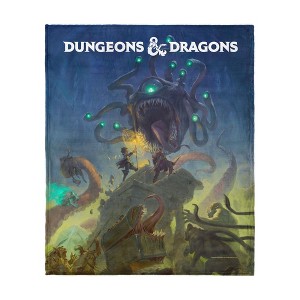Hasbro Dungeons & Dragons Silk Touch Throw Blanket 50x60 Inches - 1 of 4