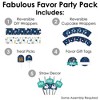 Big Dot of Happiness Blast Off to Outer Space - Rocket Ship Baby Shower or Birthday Party Favors and Cupcake Kit - Fabulous Favor Party Pack - 100 Pc - 2 of 4