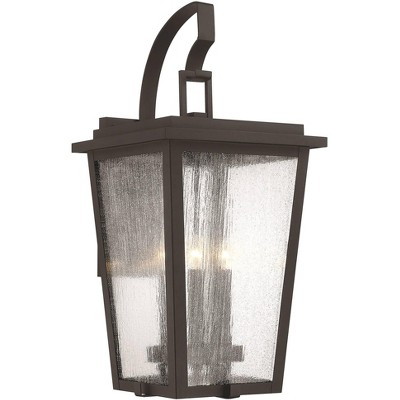 Minka Lavery Cantebury 32" High Black Outdoor Wall Light