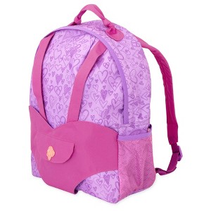 Our Generation School Bag Accessory for Kids and 18" Dolls - Hop On Doll Carrier Backpack - 1 of 4