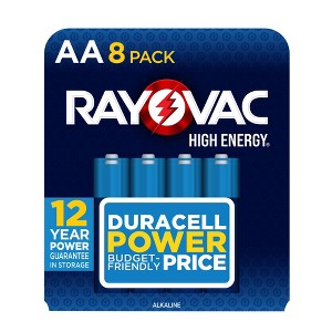 Rayovac High Energy AA Batteries - Alkaline Battery - 1 of 4