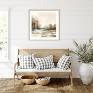 Amanti Art Silent Still Water by Eva Watts Framed Wall Art Print - 1 of 4