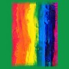 Adult Design By Humans Vertical Artistic Pride Flag By stevej T-Shirt - 2 of 2