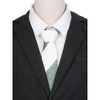 INSPIRE CHIC Men's Striped Regular Contrast Color Necktie - 4 of 4