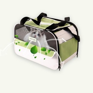 Cat and Dog Backpacks, Pet Carriers, Breathable Mesh Anti-Heat Pet Carriers, Perfect for Travel, Camping, or Outdoor Use, Essential for Cats and Dogs - 1 of 4