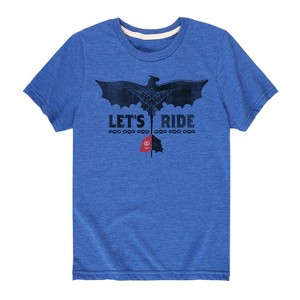 Boys' - How to Train Your Dragon - Lets Ride Short Sleeve Graphic T-Shirt - 1 of 3