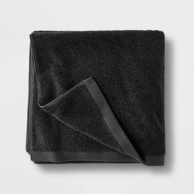 Organic Bath Towel Black - Casaluna&#8482;