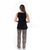 Just Love Womens Tank & Pant Cute Pajama Set - Ribbed PJ Sets Sleepwear Loungewear - image 3 of 3