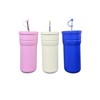 28.75oz/850ml stainless steel straw cup, insulated coffee cup for car - 2 of 4