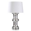 Dann Foley Lifestyle Glass Table Lamp Silver - StyleCraft: Modern Adjustable 3-Way Lighting, UL Listed, Steel Body - 2 of 3