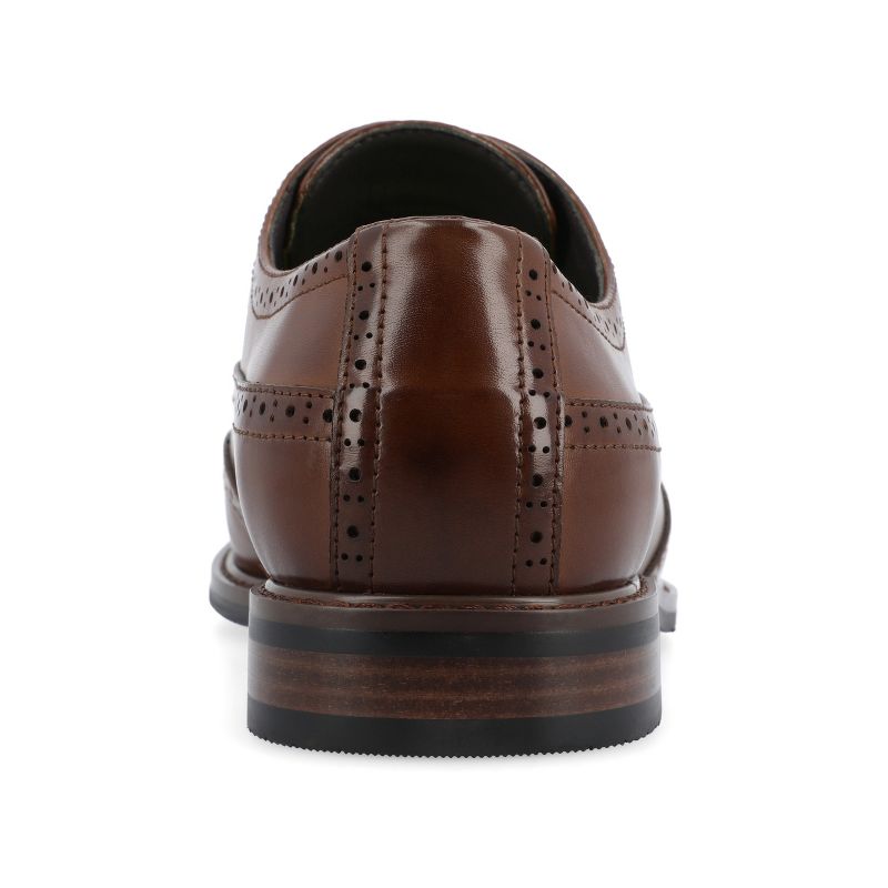 Vance Co. Mens Nikola Tru Comfort Foam Slip-on Oxford Dress Shoe, 3 of 9