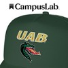 Gender Neutral Official University of Alabama at Birmingham Primary Logo Foam Snapback Trucker Hat - for Men and Women Hunter Green One Size - 4 of 4