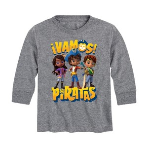 Boys' - Santiago of The Sea - Vamos Piratas Long Sleeve Graphic T-Shirt - 1 of 4