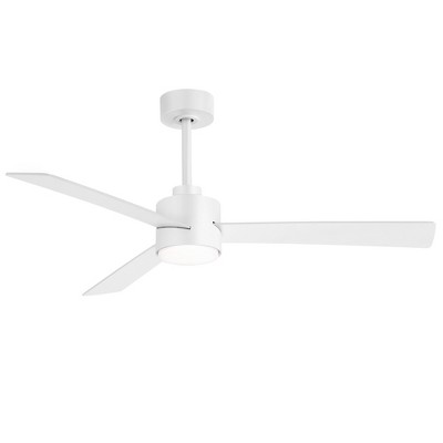 Airsurfer 52-inch 3-Blade Integrated Ceiling Fan with LED Light and Remote