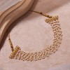 SOHI Women's Pearl White The Pebbles Collar Necklace - 3 of 4