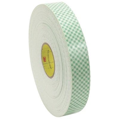 3M 4016 Double Sided Foam Tape 3/4" x 5 yds. 1/16" Natural 1/Case T9544016R