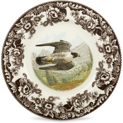 Spode Woodland 10.5” Dinner Plate, Perfect for Thanksgiving and Other Special Occasions, Made in England, Bird Motifs
