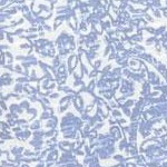 blue paisley print