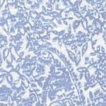 blue paisley print