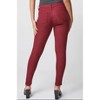 YMI Women's Hyper Stretch Mid-Rise 5 Pocket Slim Fit Skinny Jeans - 3 of 4