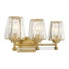 Savoy House Garnet 3 - Light Vanity in  Warm Brass - 3 of 4