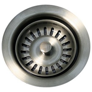 ALFI 3 1/2 Waste Disposer Trim with Matching Basket Strainer for Deep Fireclay Sinks - 1 of 1