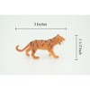 Collectible Wildlife Gifts | Bengal tiger, Panthera tigris tigris, Royal Bengal tiger, Hand Painted, Rubber Animal, Realistic Gift,  3" SF54 B58 - 3 of 4