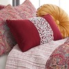 Kimpton Red Decorative Pillow - One Decorative Pillow - Levtex Home - 2 of 3