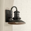 Generation Lighting Redding Station 9" Wide Bronze Outdoor Barn Light - 2 of 2
