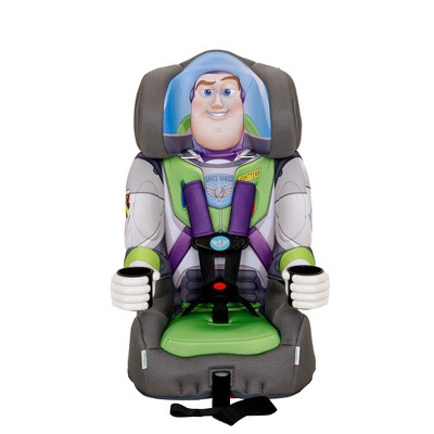 KidsEmbrace Disney Buzz Lightyear Safety Vehicle Combination 5 Point Harness High Back Booster Car Seat for Ages 12 Months to 10 Years Old