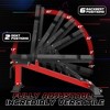 ER KANG Power Cage, 2000LB Squat Rack, Dual Pulley Cable Crossover System, Multi-function Free Weight Home Gym Workout Machine with Attachments - 4 of 4