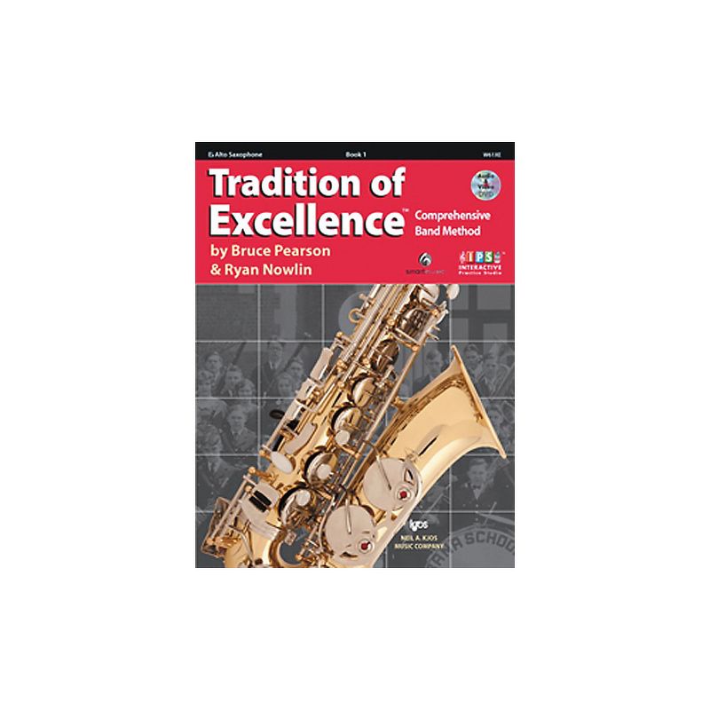 KJOS Tradition Of Excellence Book 1 for Alto Sax, 1 of 3