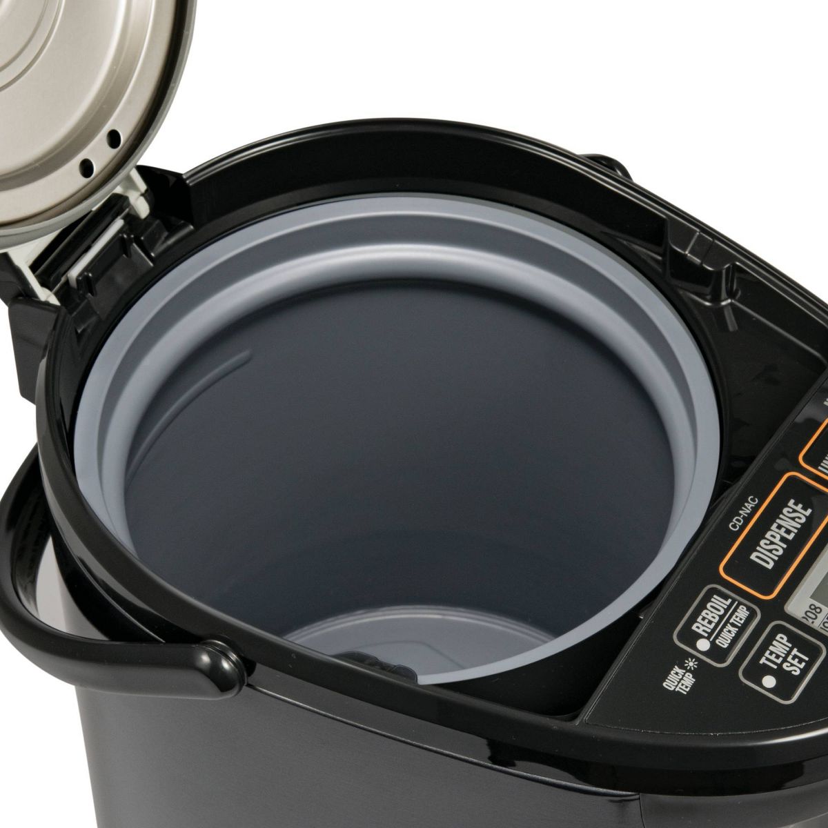 Zojirushi CD-NAC40BM Micom Water Boiler & Warmer - Metallic Black: 135 oz Electric Tea Kettle, BPA-Free, 800W - thumbnail 3