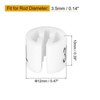 Unique Bargains Convenient removal and reusability Clothes Hanger Markers 160 Pcs - 2 of 4