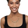 Ross-Simons 3-4mm Cultured Pearl and 4.10 ct. t.w. Multi-Gemstone Necklace With Blue Chalcedony and  Moonstone in 18kt Gold Over Sterling Size 18 - 2 of 4