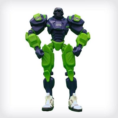 Foamfanatics Nfl Seattle Seahawks 10 Cleatus Fox Robot Action Figure Target - robots roblox