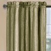 GoodGram Ombre Crushed Satin Sheer Single Window Curtains & Valances - 2 of 4