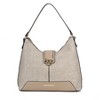 MKF Collection Graciela Women's Vegan Leather Color Block Hobo Shoulder Bag with Wallet by Mia K - 2 of 4