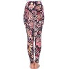 Women's One Size Fits Most Printed Leggings - One Size Fits Most - White Mark - 3 of 3