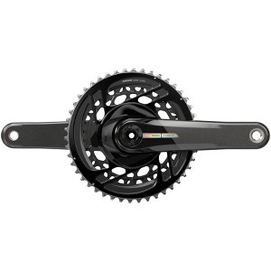 SRAM Force Crankset - 170mm, 2x 12-Speed, 46/33t, Direct Mount, DUB Spindle Interface, Iridescent Gray, D2 - 1 of 2