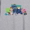 Women's - Zootopia - Nick, Judy, And Friends -Womens Oversized Graphic T-Shirt Oversized Graphic T-Shirt - 2 of 4