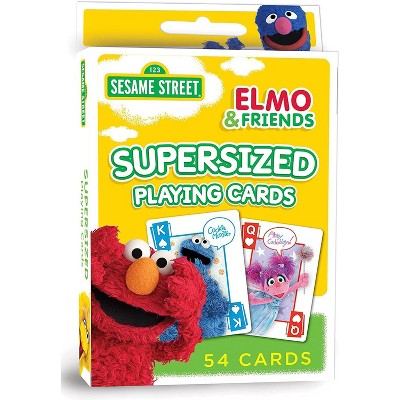 MasterPieces Inc Sesame Street Supersized Playing Cards