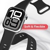 Vena 3 Pack For Apple Watch Ultra 2 Band 49mm, Apple Watch Ultra Band, Silicone Sport Strap For iWatch 44mm Series 6/5/4 45mm Series 9/8/7 - 3 of 4