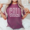 Simply Sage Market Women's Cali Bold Short Sleeve Garment Dyed Tee - 2 of 2