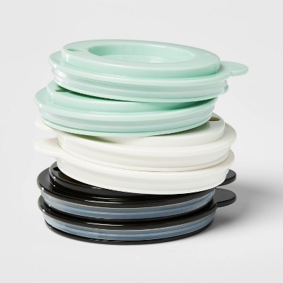 6pk Plastic Kids' Basic Tumbler Lids - Pillowfort™