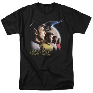 St Original Forward To Adventure Adult T-Shirt Black - 1 of 4