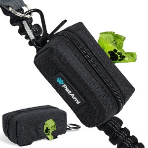 PetAmi Dog Waste Bag Holder for Leash, Waste Dispenser Puppy Walking Travel Camping, Zipper Pouch Pet Supplies Must Have - 1 of 4